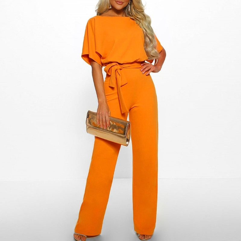 Jumpsuit - Wide Leg & Shaped Waist For Comfortable Fit