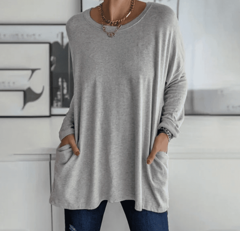 Long Sleeve Top – Sleek Fit & Smooth Layering Comfort