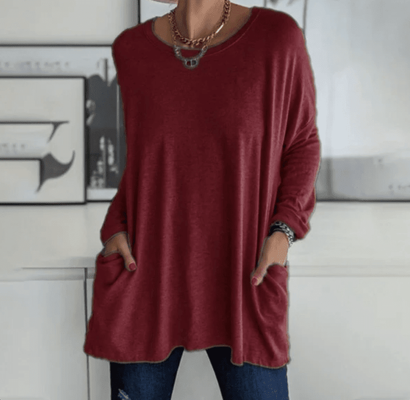 Long Sleeve Top – Sleek Fit & Smooth Layering Comfort