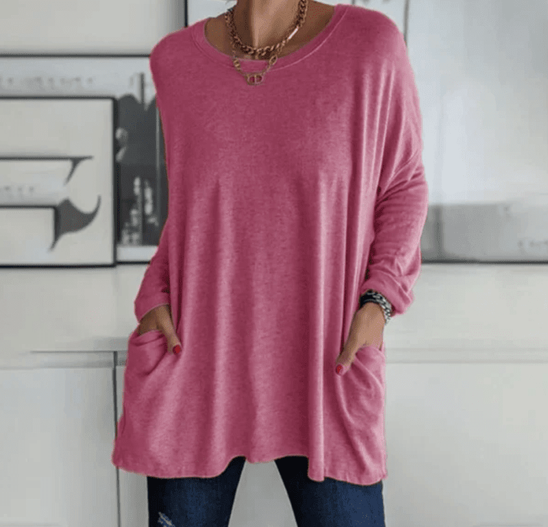 Long Sleeve Top – Sleek Fit & Smooth Layering Comfort