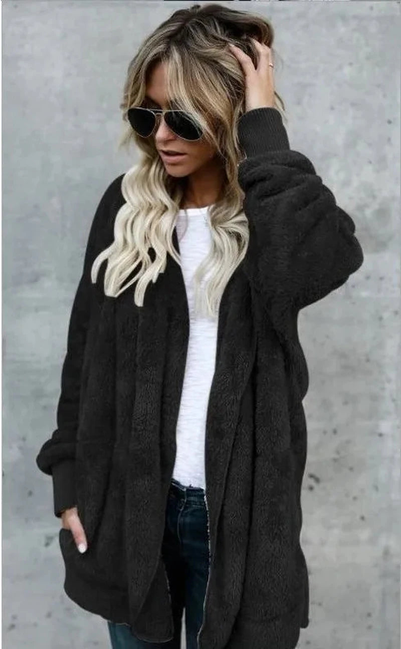 Magneve Kaia - Double Fleece Cardigan Jacket