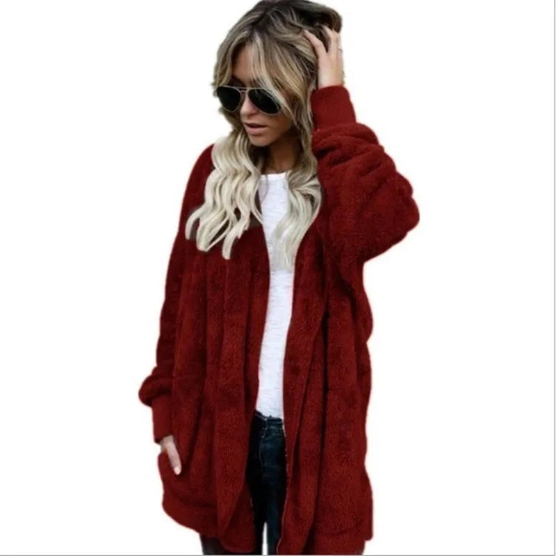 Magneve Kaia - Double Fleece Cardigan Jacket