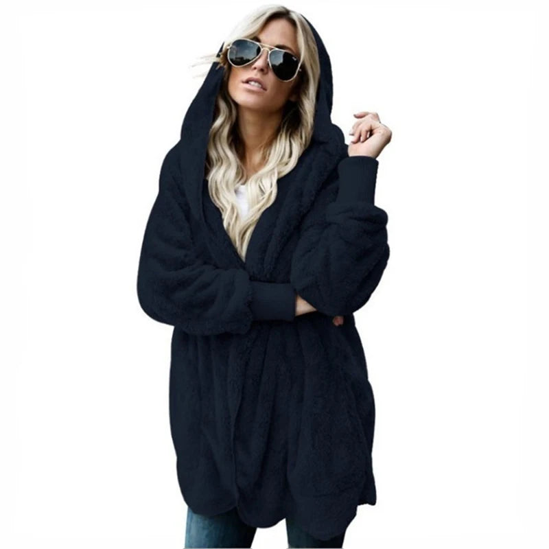 Magneve Kaia - Double Fleece Cardigan Jacket