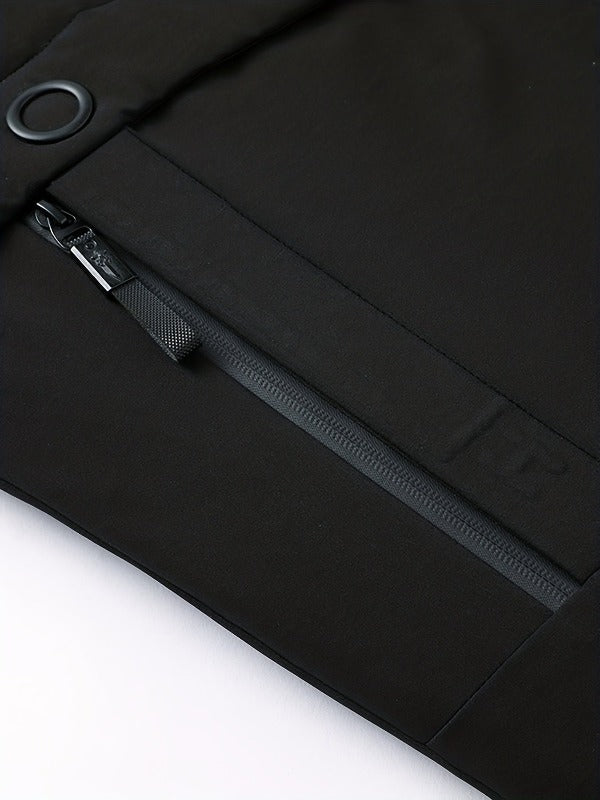 Overcoat - Quilted Polyester Blend Body & Wind Block