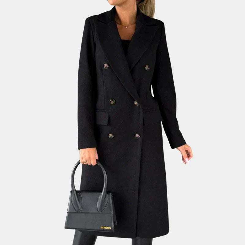 Trench Coat - Long Shape And Reliable Rain Protection