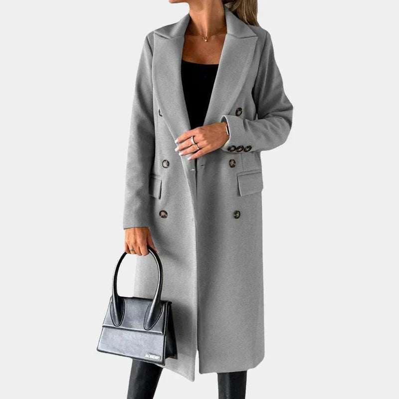 Trench Coat - Long Shape And Reliable Rain Protection
