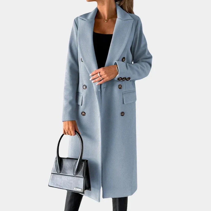 Trench Coat - Long Shape And Reliable Rain Protection