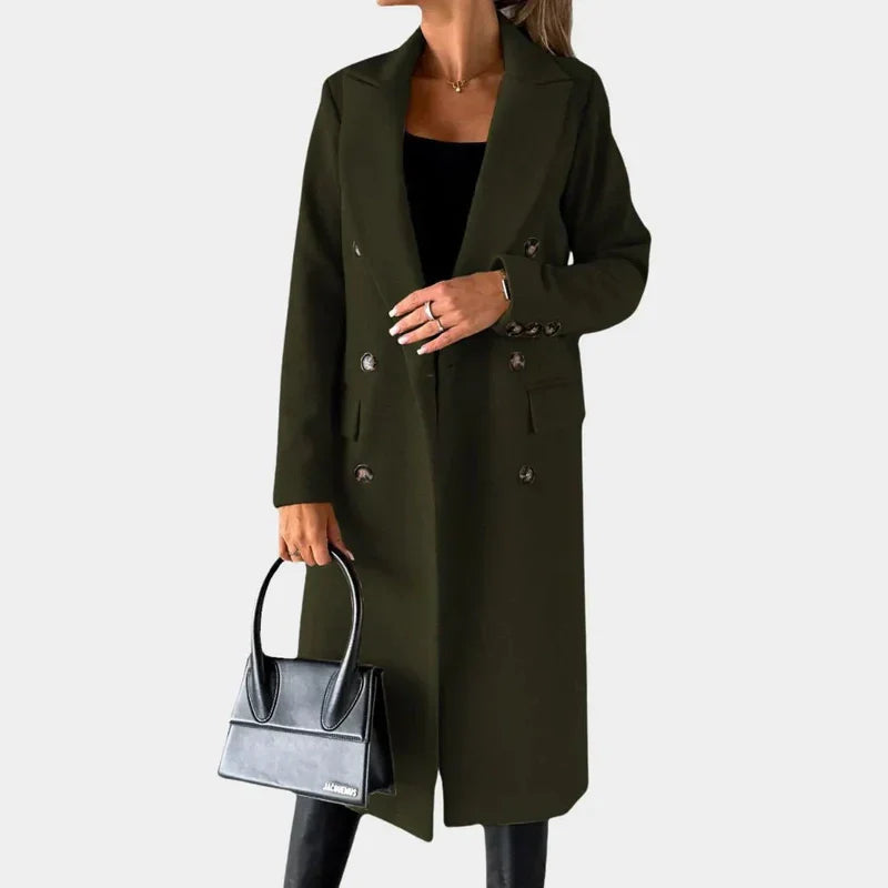 Trench Coat - Long Shape And Reliable Rain Protection