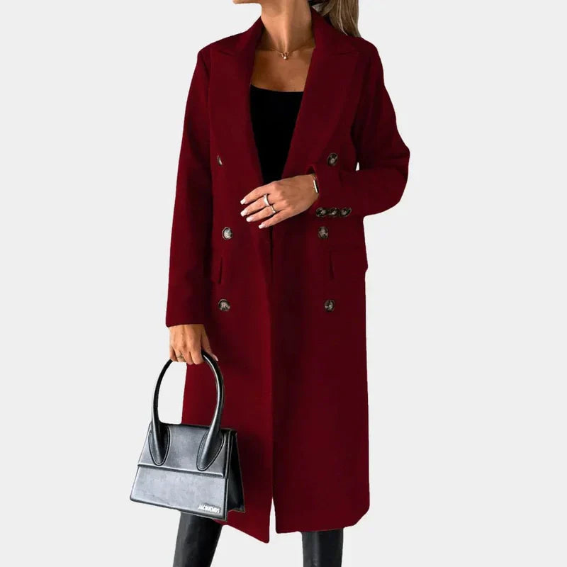 Trench Coat - Long Shape And Reliable Rain Protection