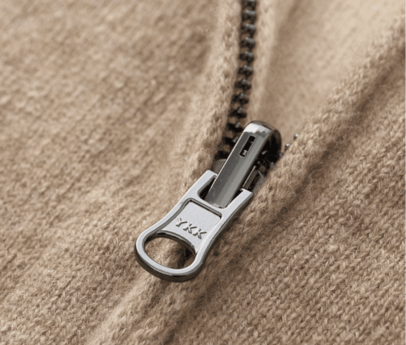 Wool Blend Cardigan - Smooth Finish And Layering Warmth