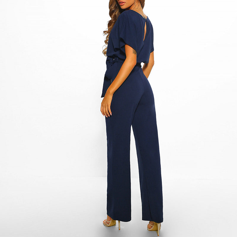 Jumpsuit - Wide Leg & Shaped Waist For Comfortable Fit
