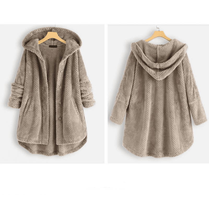 Magneve Amaya - Stylish fleece jacket with hood for all seasons