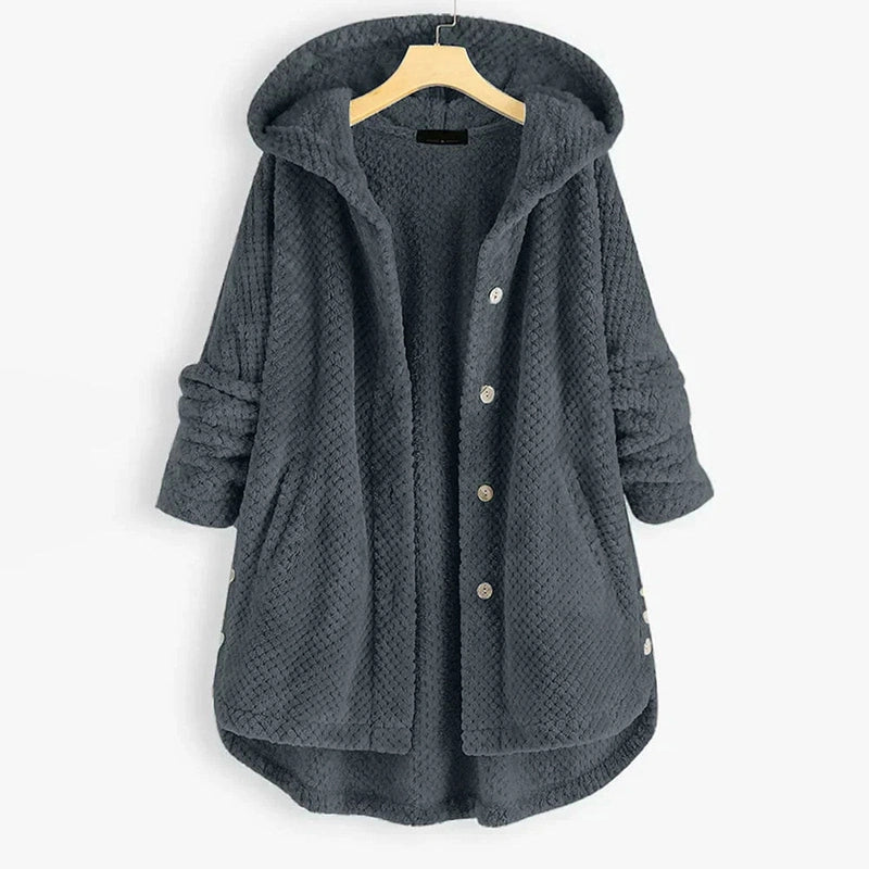 Magneve Amaya - Stylish fleece jacket with hood for all seasons