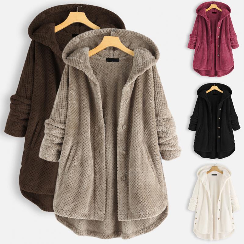 Magneve Amaya - Stylish fleece jacket with hood for all seasons