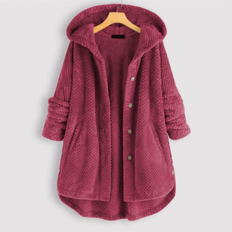 Magneve Amaya - Stylish fleece jacket with hood for all seasons