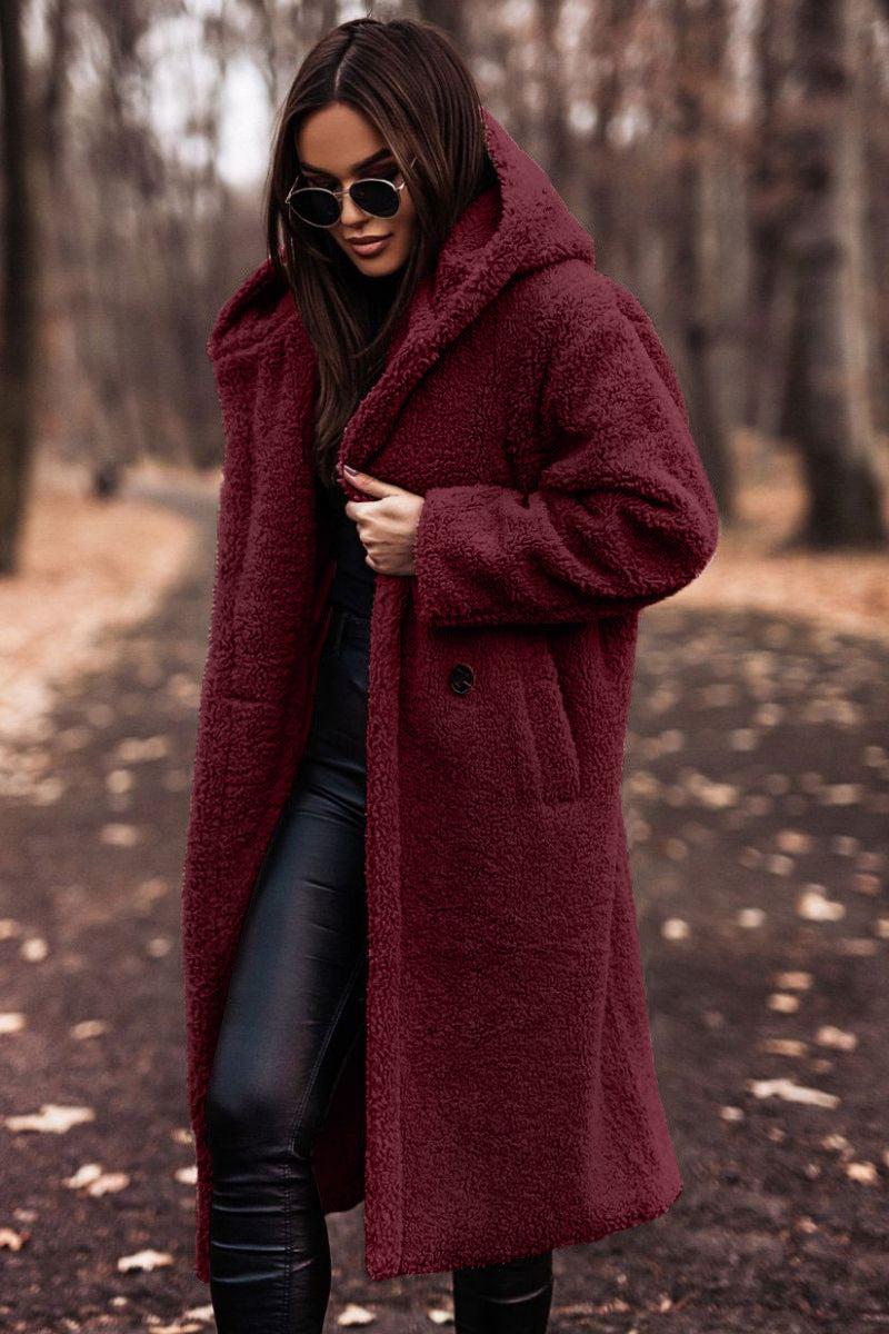 Magneve Freya - Stylish fleece winter coat for ultimate comfort
