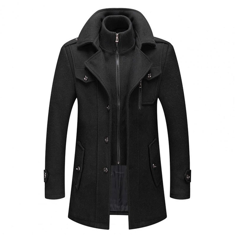 Magneve Jacket Andrew - Stijlvolle en warme tweedelige winterjas voor heren