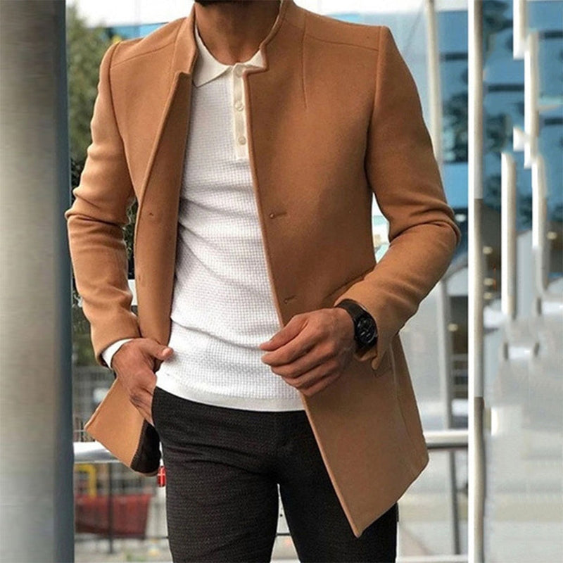Magneve Jackets Bentley - Stijlvolle en warme lange mantel voor heren