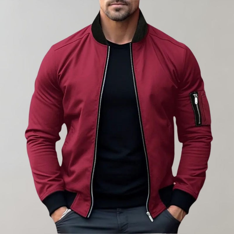 Magneve Jackets Caden - Stijlvolle bomberjack voor heren met moderne details