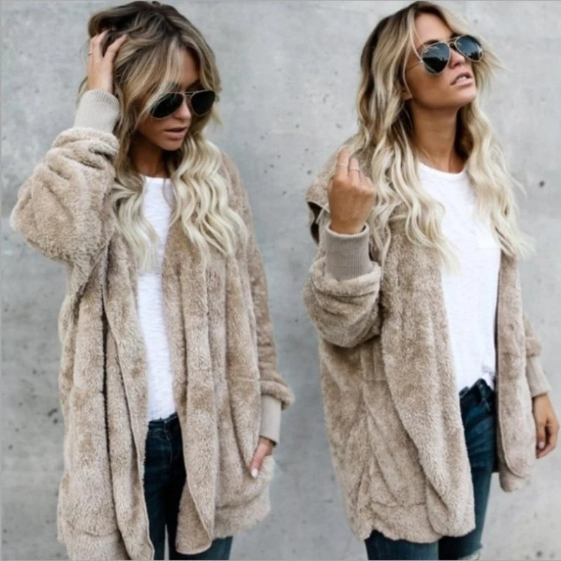 Magneve Kaia - Double Fleece Cardigan Jacket