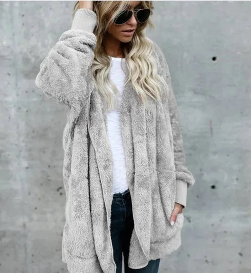 Magneve Kaia - Double Fleece Cardigan Jacket