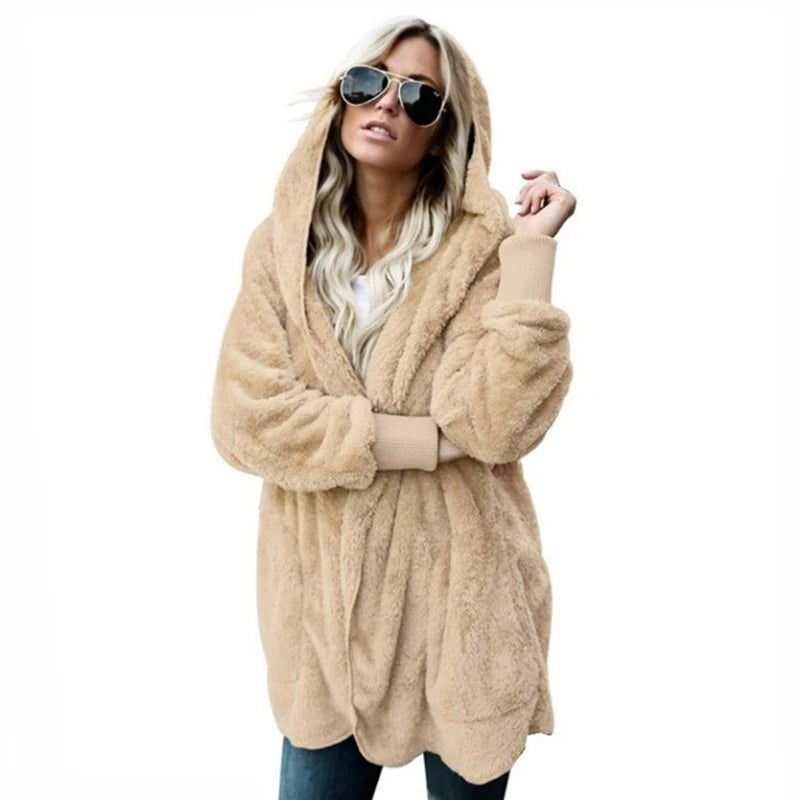 Magneve Kaia - Double Fleece Cardigan Jacket