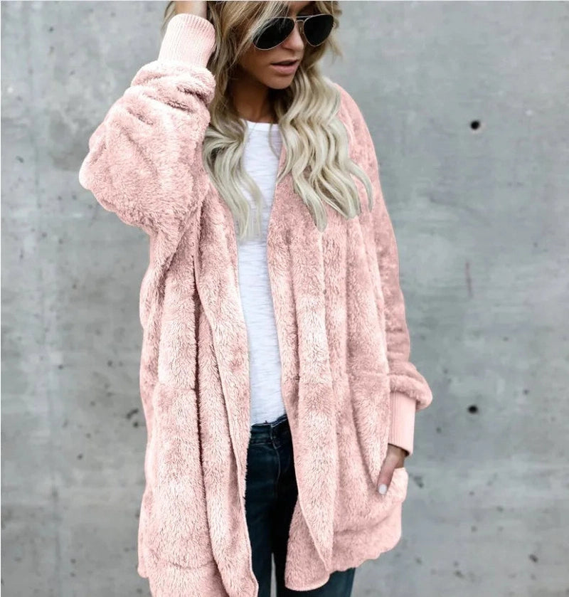 Magneve Kaia - Double Fleece Cardigan Jacket