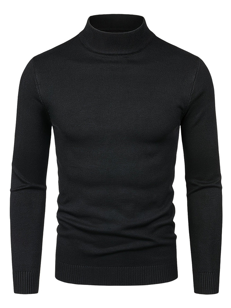 Magneve Lewis - Slim Fit Warm Knit Long Sleeve Top