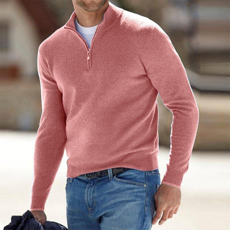 Magneve Men Winter Sweater Stylish men's zip-up vest